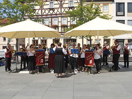 Musikkapelle Eußenhausen am 09.07.2023