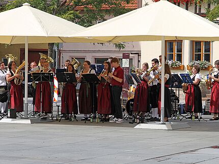 Musikkapelle Oberstreu am 03.09.2023